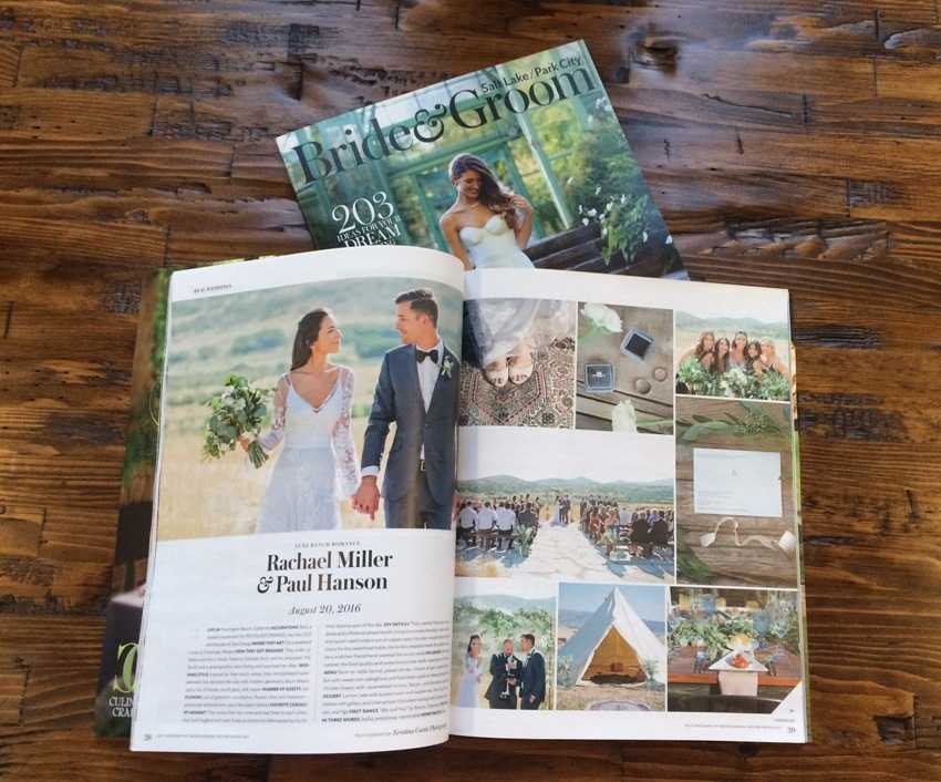 Salt Lake Park City Bride & Groom Magazine Wedding Planner Shellie Ferrer Events